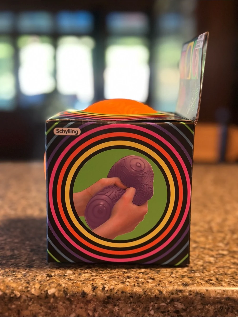 Super NeeDoh Ripples Sensory Squeeze Toy - Orange